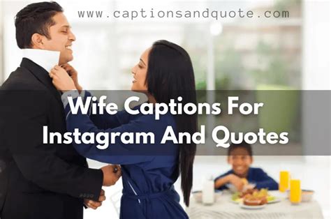 instagram wife captions